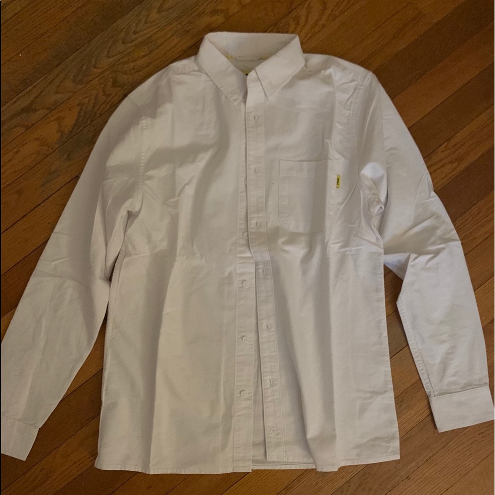 NEW GOLF Wang Long Sleeve Oxford Button Up